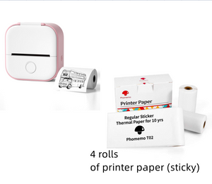 Compact and efficient pocket printer for mess-free, ink-free printing on the go.