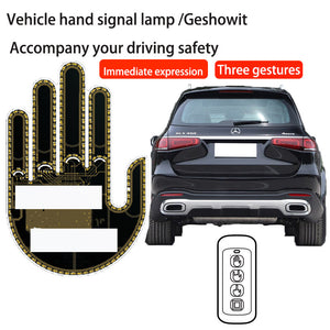 car finger light with remote