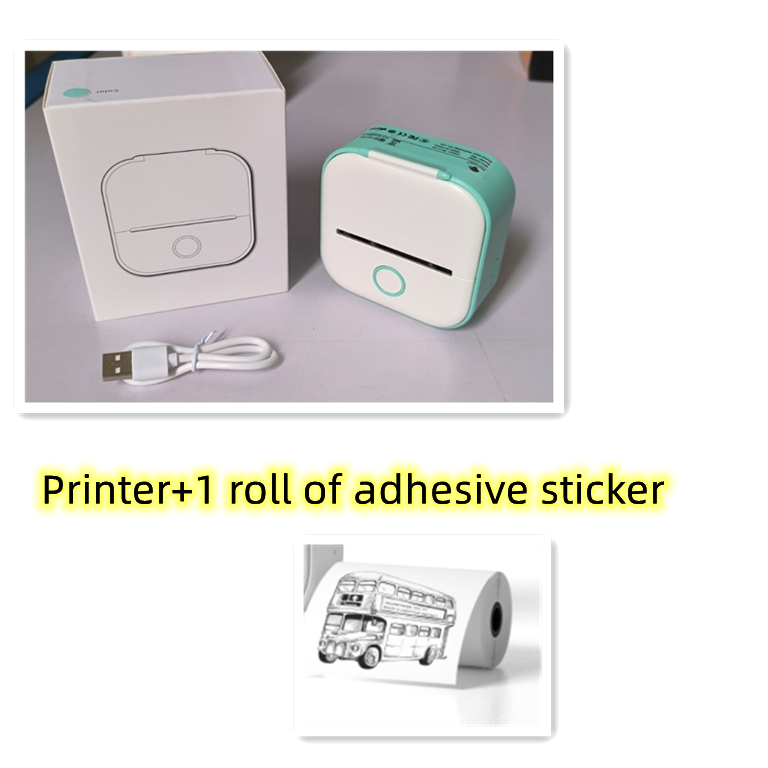 Compact and efficient pocket printer for mess-free, ink-free printing on the go.