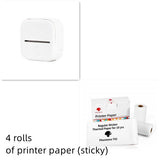 Compact and efficient pocket printer for mess-free, ink-free printing on the go.